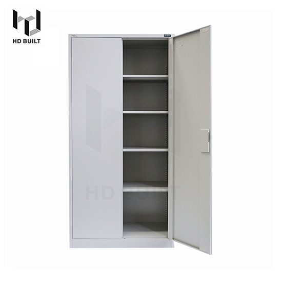 Two Door Cupboard White