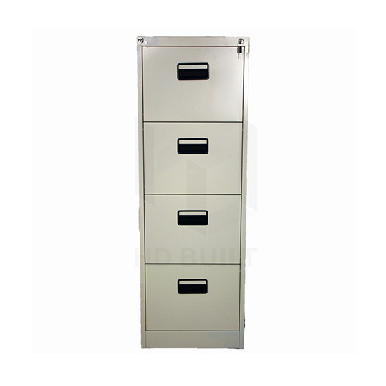 Four Drawer Filing Cabinet Black Handle