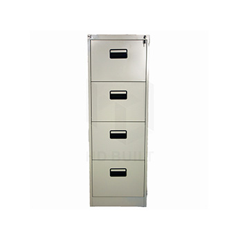 Four Drawer Filing Cabinet Black Handle