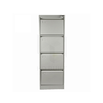 Four Drawer Filing Cabinet Light Grey